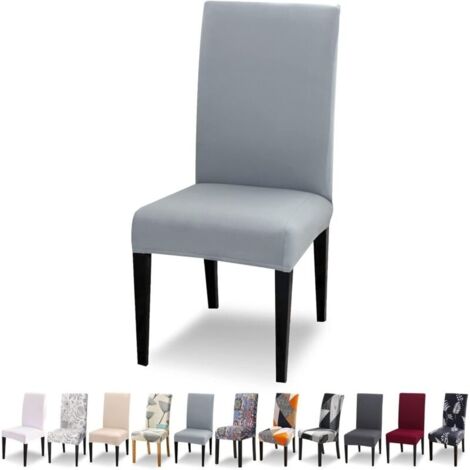 Fornateu Chaise pivotante Universel maïs Solide Velours Extensible de Split Ordinateur de Bureau Fauteuil Slipcover