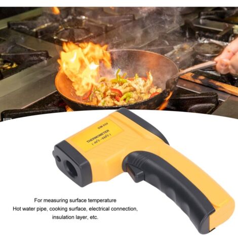 Thermomètre infrarouge sans contact AGT - Mesure de température - Plastique - Jardin