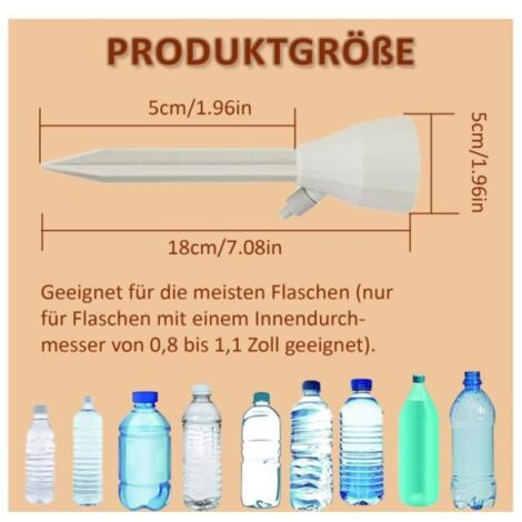 Kit d'Irrigation Goutte à Goutte - yd - 12 Pièces - Arrosage Automatique - Réglable - Compatible Bouteilles (1/5)