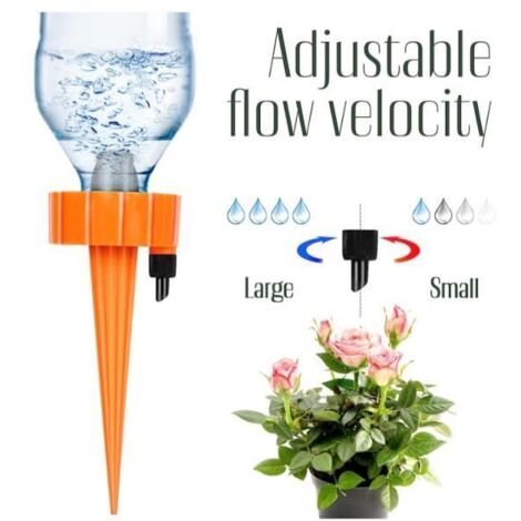 Kit d'irrigation goutte à goutte - Arroseurs automatiques - 18 pièces - Écologique - Réglable - Durable (1/5)