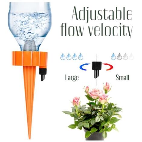Système d'irrigation-6pcs - Arrosage automatique - Installation facile - Vitesse réglable (1/5)
