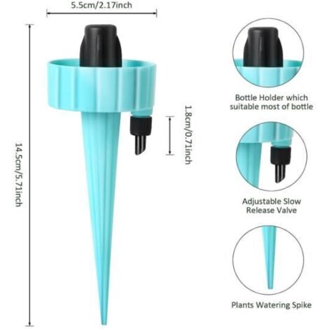 18pcs Irrigation Goutte à Goutte Kit, Arroseurs automatiques Plantes Irrigation Système, dispositif d'arrosage à vitesse réglable (1/5)