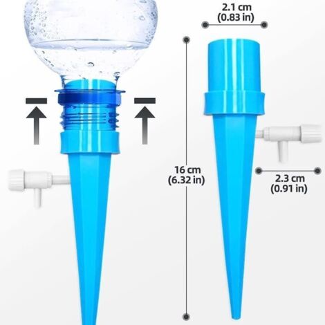 Système d'arrosage - - Arrosage Goutte à Goutte Bouteille - Irrigation Réglable - Valve Enfichable (1/5)