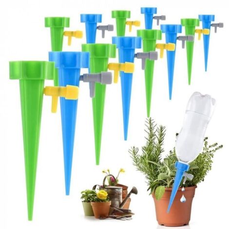 12 pièces multicolore ,Système D'Arrosage Automatique D'Irrigation Goutte À Arrosage Plantes De (1/5)