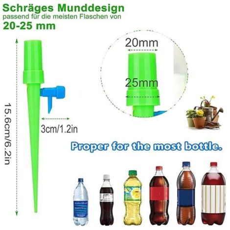 20pcs Arrosage Goutte à Goutte,Automatique Plante Interieur Réglable, Irrigation Goutte à Goutte Bouteille D'arrosage en Pot (1/5)
