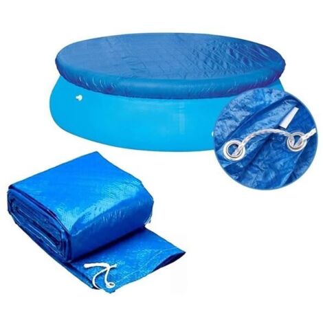 Bâche de protection pour piscine tubulaire ronde hors sol (1/5)