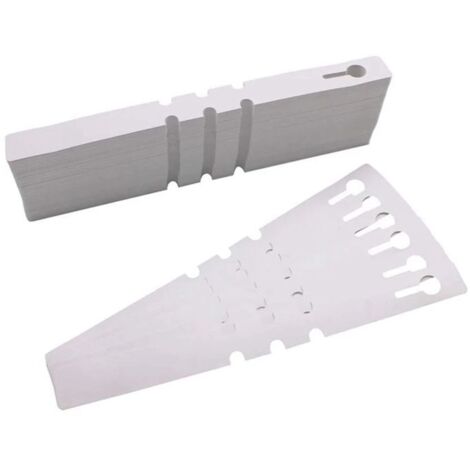 Étiquettes de plantes en plastique enroulées autour des arbres, étiquettes de jardin de pépinière réglables. (1/4)