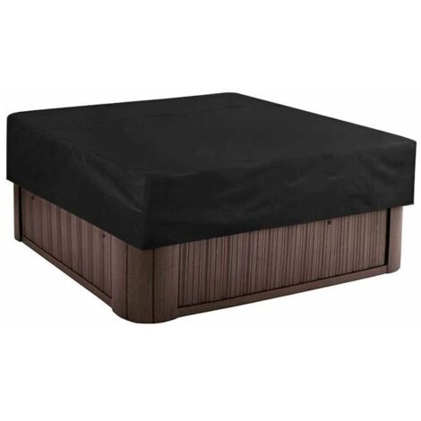 Bâche Solaire Carrée pour Piscine, Ourlet Élastique avec Protection UV, Dimensions 220×220×30cm, Sans Étiquette (1/4)