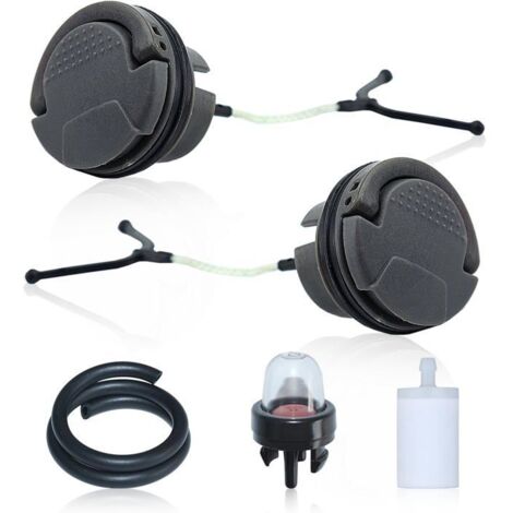 Kit de bouchon de réservoir pour tronçonneuses Husqvarna 130-592XP, incluant filtre et poire d’amorçage 522620001-522620003 (1/5)