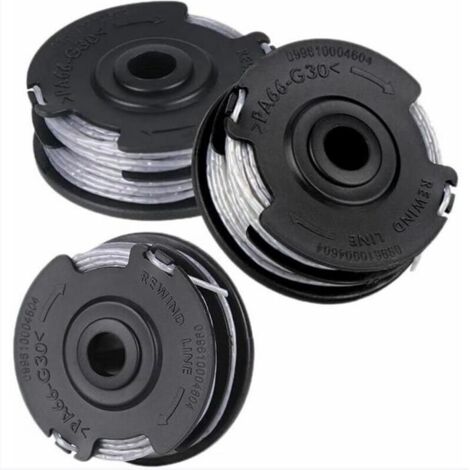 Lot de 3 bobines pour débroussailleuse Bosch Art 24, 27, 30, 30-36 Li 18 M, 1,65 mm (1/5)