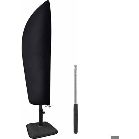 Housse de parasol NASUM - 265x50/70/40 cm - Imperméable, anti-UV et résistante au vent (1/5)