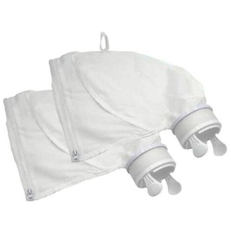 Sac de Nettoyage de Piscine avec Fermeture Éclair, Design Haut de Gamme, Maille Ultra-Fine en Acier Inoxydable, Ensemble Complet (1/5)