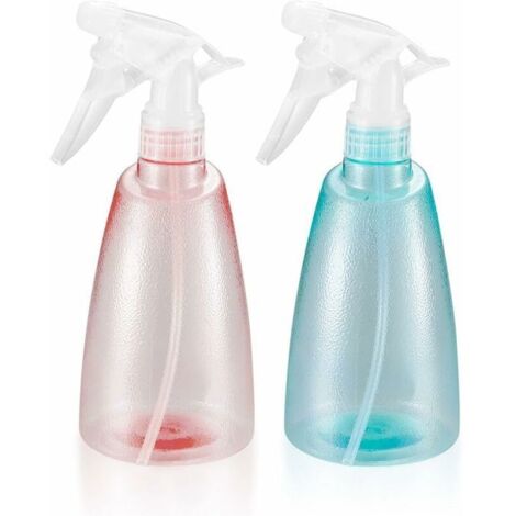 Lot de 2 vaporisateurs de 500 ml - Plastique - Mister pulvérisateur - Pour ménage, jardin, soins des plantes (1/5)