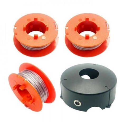 Bobines pour Bosch Art 23, 26, 30 Easytrim et Combitrim, fil automatique Pro-Tap, 8M x 1,6mm avec étiquette. (1/5)