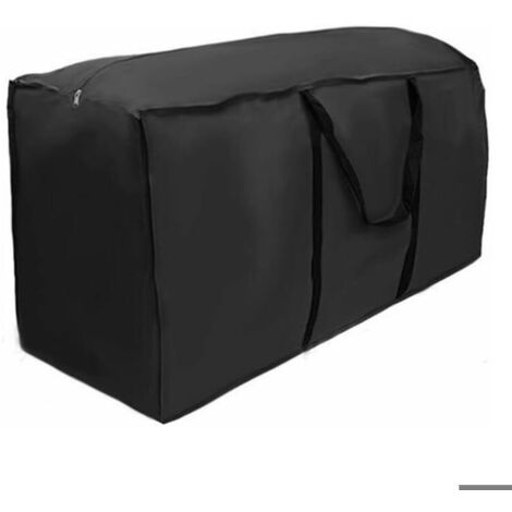 Sac de rangement extra large en Oxford 210D avec poignée, idéal pour meubles de jardin, coussins, draps et oreillers. (1/5)
