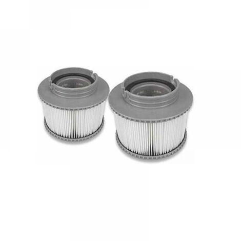 2 pièces Filtre MSpa, Cartouches de Filtre pour Piscine, Remplacement de Filtre MSpa pour Baignoire, Spa, Piscine. (1/4)