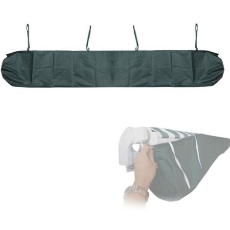 Housse de protection imperméable pour auvent de jardin 3 m - Vert (1/4)