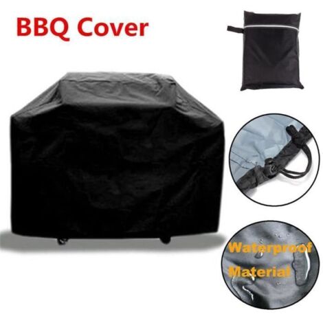 Housse de barbecue imperméable pour extérieur, protection pour barbecues à gaz et électriques, dimensions 145 x 61 x 117 cm. (1/4)