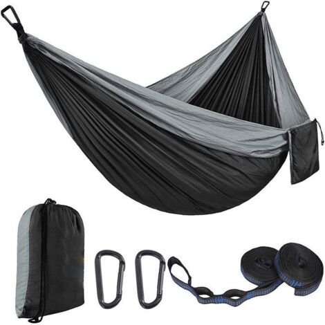Hamac d'extérieur ultraléger, portable et respirant, idéal pour camping, randonnée et voyage. (1/5)