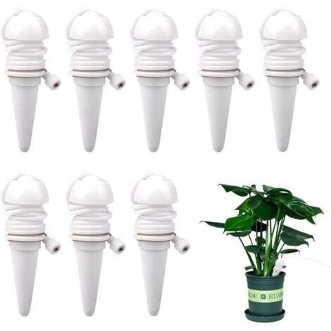 Kit d'irrigation goutte à goutte 8 pièces, système automatique pour plantes d'intérieur et d'extérieur, maison et jardin. (1/4)