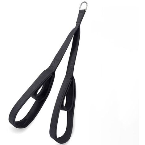 Lot de 2 sangles de fixation pour corde à triceps - Deux tailles en un seul produit (1/5)