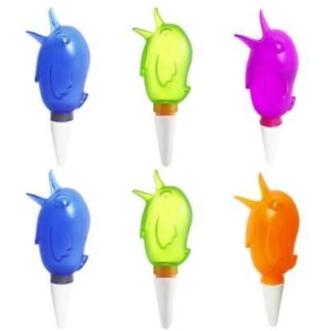 Arrosage Automatique - Science - Lot de 6 - 60ml - Soin des Plantes d'Intérieur - Terre Cuite (1/4)