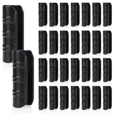 100 PCS Attaches de Serre pour Tubes, Clips en Plastique pour Film de Serre, Connecteurs de Serrage pour Tubes, Kit pour Serres, Ban (1/4)
