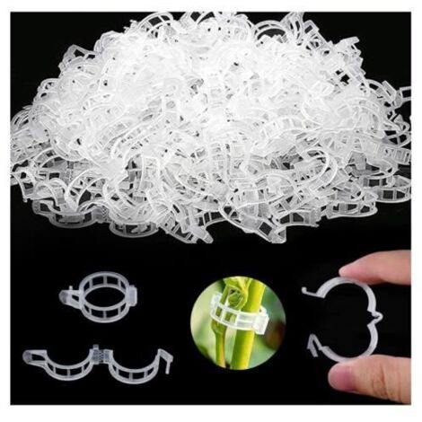 250 Clips Tomate pour Plantes, Supports de Jardin, Attaches pour Tomates et Plantes - fy (1/4)