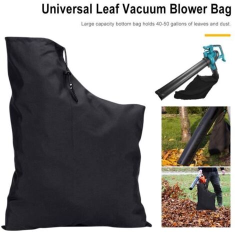 Sac Souffleur de Feuilles - Vidage par Glissière Inférieure - Noir (1/4)