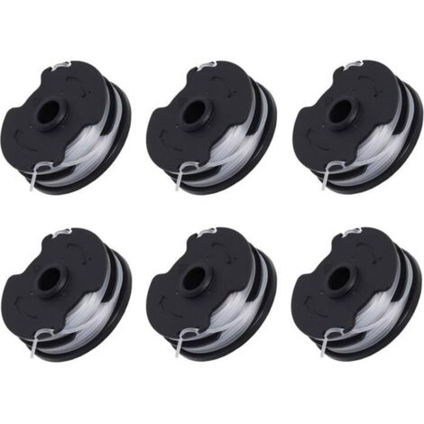 Bobines pour débroussailleuse Parkside - Lot de 6, remplacement pour PRTA 20-Li C3 IAN351753 - bobines (1/5)