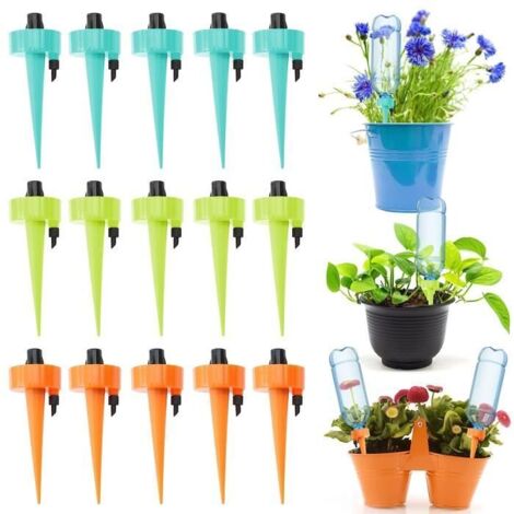Goutte à goutte pour bouteille, kit de 30 pièces pour arrosage automatique, idéal pour l'irrigation du jardin. (1/4)
