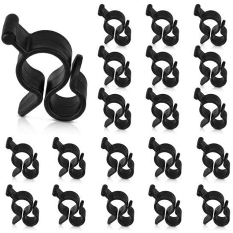 Crochets pour auvent, lot de 20 crochets pour bande de passepoil, crochets en forme de S, crochets pour auvent de camping-car, croch (1/4)