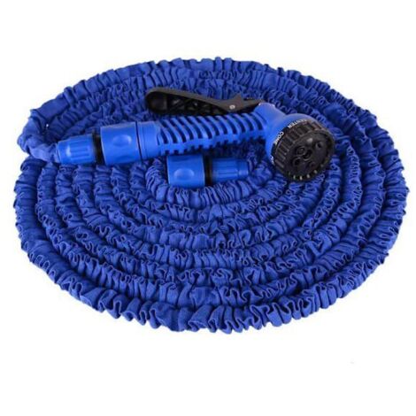 ®Tuyau d'arrosage extensible RisingFF Magic Hose 30 m Bleu (1/5)