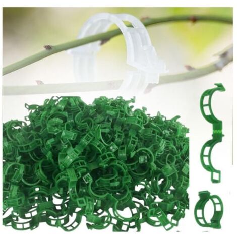 150 Pièces de Clips en Plastique pour Plantes, Attaches de Soutien pour Fixer les Plantes de Jardin, Clips de Support pour Plantes ( (1/5)