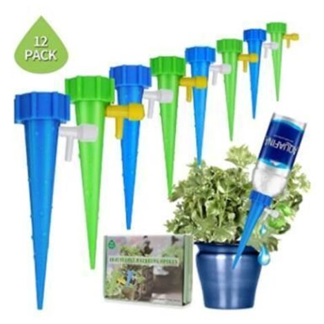 Kit d'irrigation goutte à goutte 12 pièces, système automatique pour plantes intérieures et extérieures. (1/4)