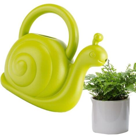 Arrosoir Enfant 1,5L en Forme d'Escargot, Arrosoir Plastique pour Plantes et Animaux (1/5)