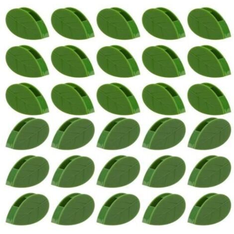 50 pièces de clips pour plantes, fixation pour plantes grimpantes, attaches auto-adhésives pour supports de décoration. (1/4)
