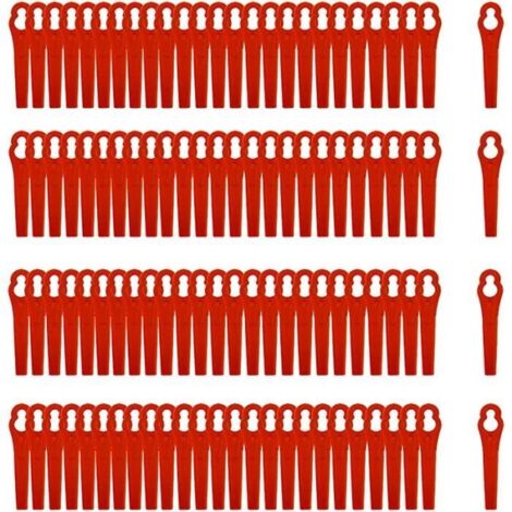 Lames de Coupe en Plastique - ROUGE - 100 pièces - Accessoires de Jardin (1/4)
