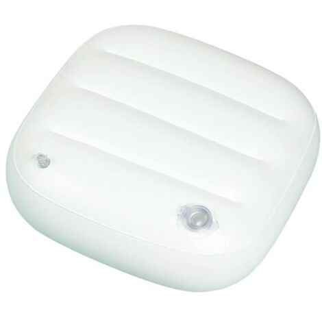 Coussin de siège rehausseur lesté pour spa - Oreiller de bain gonflable pour baignoire.
