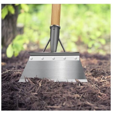 Pelle Multifonction en Acier Inoxydable, Outil de Jardinage Durable pour Désherbage (20cm) (1/4)