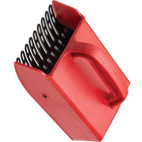 ®RisingFF Cueilleur de baies artisanal, plastique/métal, rouge, 23 x 14 cm (1/4)