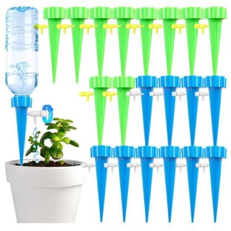 Kit d'Irrigation Goutte à Goutte - Arrosage Automatique - Réglable - Blanc - Facile à Utiliser (1/4)