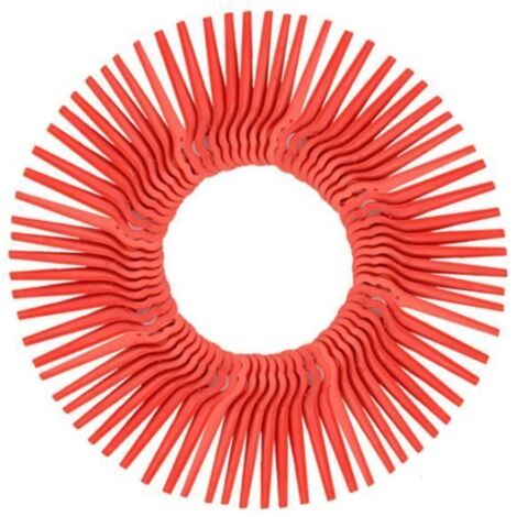 Lot de 100 lames de rechange en plastique pour coupe-bordures Florabest LIDL, longueur 83 mm. (1/4)