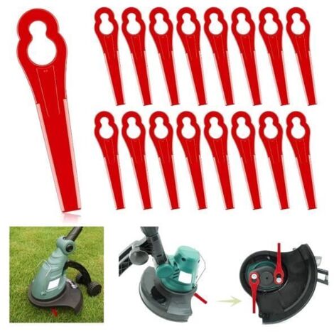 Lames de tondeuse Einstein - 100 pièces - En plastique - Compatibles avec plusieurs modèles - Coupe précise (1/4)