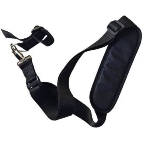 Harnais pour débroussailleuse électrique - Blanc - Confort optimal - Protection des épaules - Sans fil (1/4)