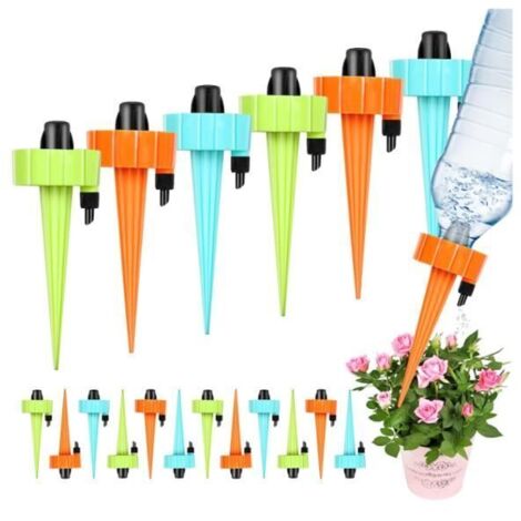 Kit d'irrigation goutte à goutte 18 pièces, système d'arrosage automatique réglable pour plantes. (1/4)