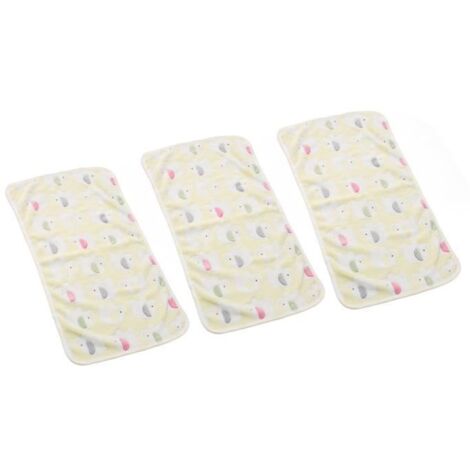 Dog Blankets - Unspecified - 3 Pieces - Reversible - Coral Fleece - Elephant Print (1/4)