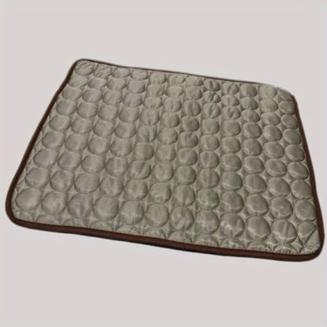 Dog Cooling Mat, Summer Pet Cooling Pad for Dogs and Cats - Café Style Basket S-50x40cm Multicolor (1/5)