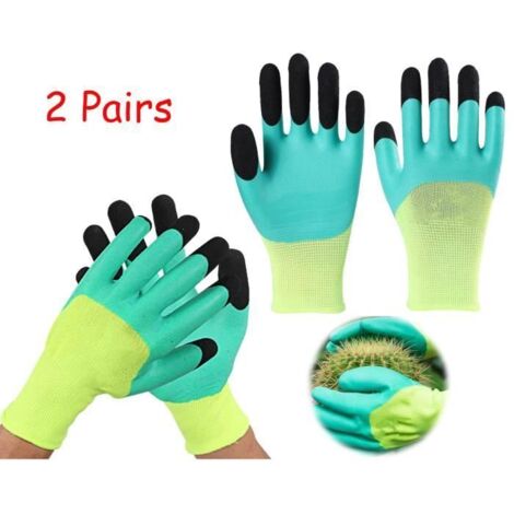 Gants de jardin anti-coupures, imperméables et respirants. Taille unique, protection élevée. (1/4)