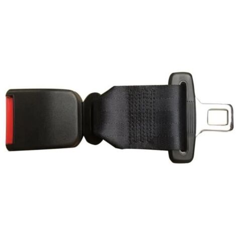 Universal Seat Belt Extender - Unspecified Type - 1 Piece - Durable - Black - 20 cm (1/3)